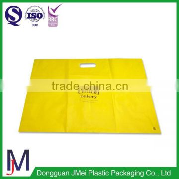 Custom Printed Die-Cut Plastic Retail Shopping Bags, handle bag