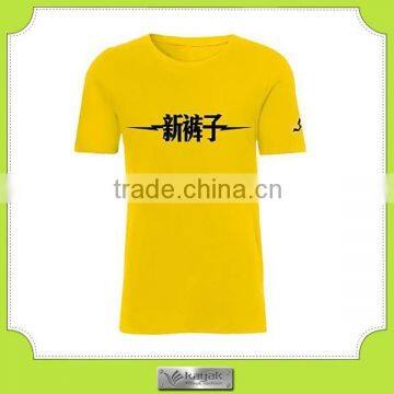 180gsm t-shirt printed your brand fashion t-shirt