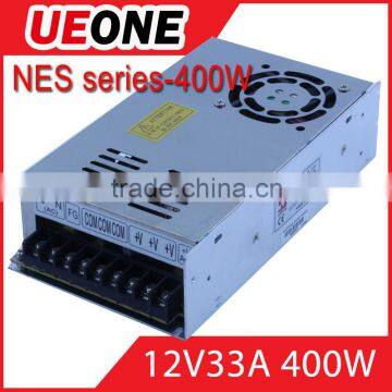 Hot sale 400w 12v 33a switching power supply CE factory price NES-400-12