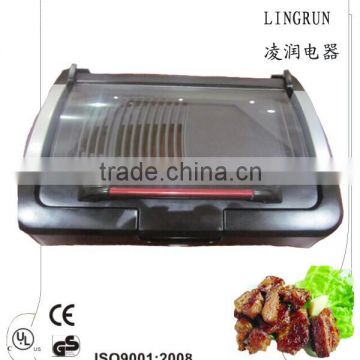 Table-top grill electric prices with Glass lid cover electric chicken grill electric flat grill