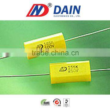 High Quality Radial and Axial Metallized Polyester Cbb21dain Film Capacitor photo-2