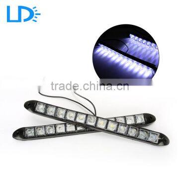 9 led silicone soft daytime light auto daylighting