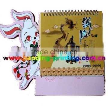 Creative design OEM promotional cheap calendars 2014 printing