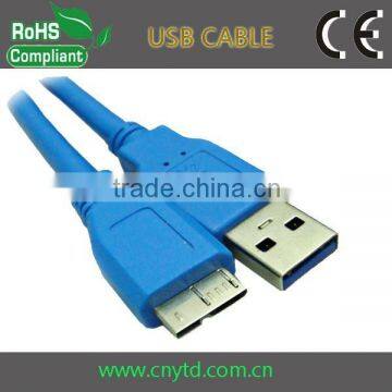 Good quality usb 3.0 20pin cable micro usb 3.0 cable for note3