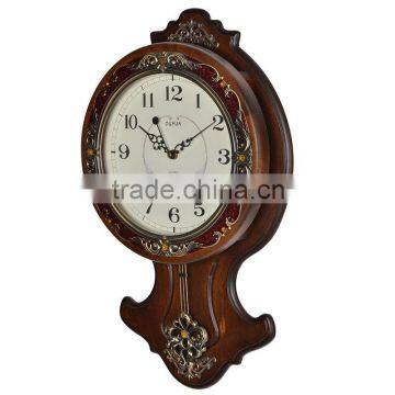 Pendulum Wood Wall Clock Vintage Clock