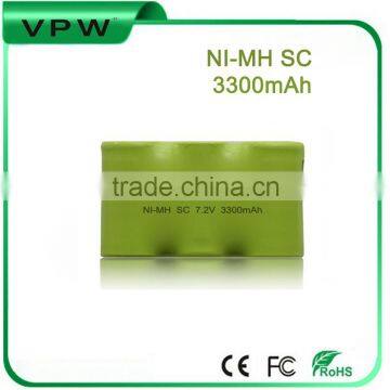 OEM High Capacity 3300mAh Ni-MH SC Battery