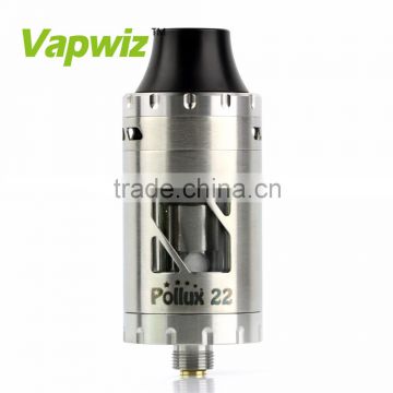 Fashion e cig atomizer Pollux 22 prebuilt coil sub tank atomizer wholesale from Vapwiz