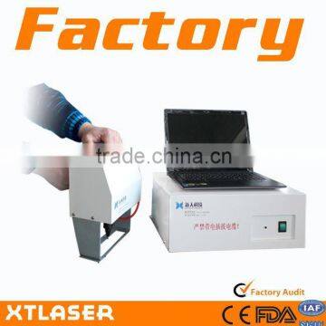 www.xtlaser.comNameplate automobile and Motorcycle Parts pneumatic marking machine