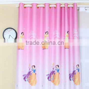 100 Polyester Curtain ,calico Print Fabric With Beautiful Girl photo-4