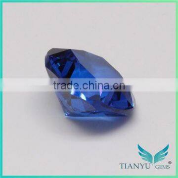 Wuzhou Gems Processing Loose 112# Burma Blue Synthetic Spinel Rough Gemstone photo-4
