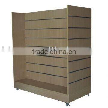 sloted MDF display