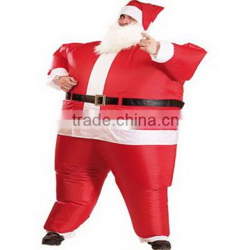 Hola santa claus inflatable costume/halloween costume