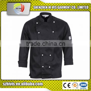 Fashion eco-friendly chef wholesale cotton Restaurant chef cook uniform