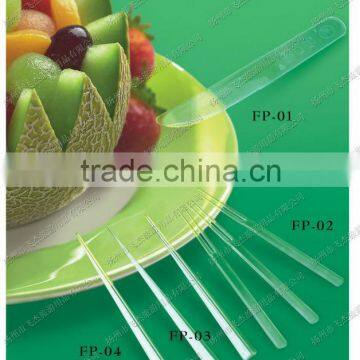 cheap hotel disposable transparent fruit picking tools with good quality