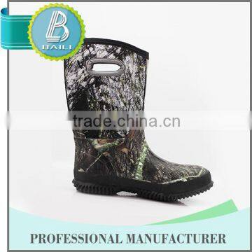 China Supplier Customised Designs Latest Design Waterproof Girls Snow Boots