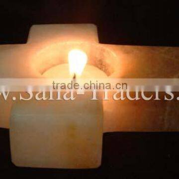 Marble Handicrafts / Marble Onyx Candle Holder / Candle Light /