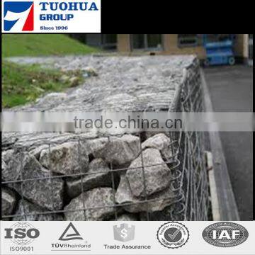 Gabion Mesh with Stone for Protection, Gabion Wire Stone Mesh 6mm Wire Diameter