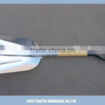 Wholesale Wooden Handle Aluminium Grain Scoop Shovel