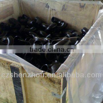 mengcun carbon steel seamless elbow put in wooden cases