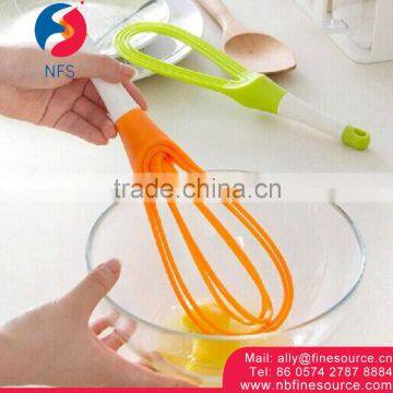 2 in 1 Plastic Food Grade Egg Tools Hand Held Manual Egg Beater