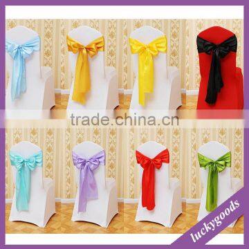 colorful high quality chair sashes for weddings