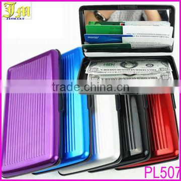 Hot Waterproof Business ID Credit Card Wallet Holder Aluminum Metal Pocket Case Box