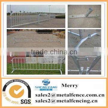 At events roadway safety removable fence hot dipped galvanized temporary fence barrier