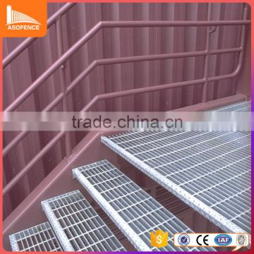 hot dipped galvanized surface antirust stair tread/catwalk steel grating