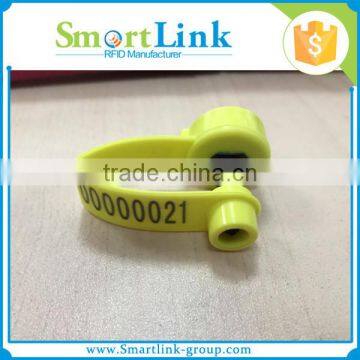 TPU high quality rfid ear tags for sheep, electronic ear tags for Animal tracking management