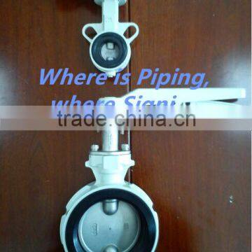 Soft Seal Center Line Type Wafer Butterfly Valve