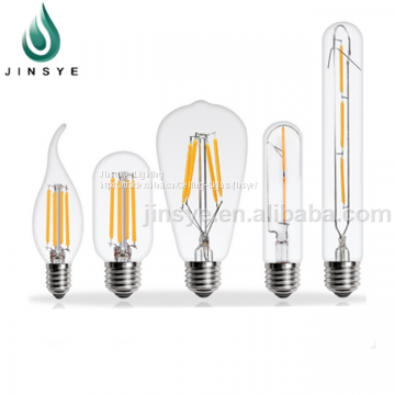 E27 E14 B22 filament led light bulb 2W 4W 6W light led bulbs