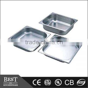 2/3 stainless steel GN Containers Gn pan serving pans square pan