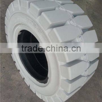 White Toyota Non-marking Forklift Tires 21x8-9 18X7-8 Etc. photo-3
