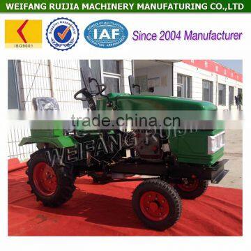China Weifang Agricultural Equipment Factory 15hp Condensed Engine Mini Tractor for Sale, 12hp Water Cooled Farm Tractors ! photo-3