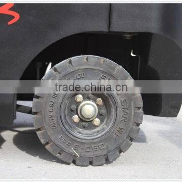 Warehouse Industrial 750kg 48V 140Ah Mini Electric Used Forklift for Sale photo-5