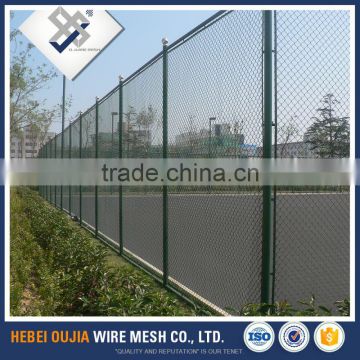 low price football chain link fence weave mesh