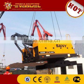 2017 Best brand Sany 50t crawler crane SCC550C crane