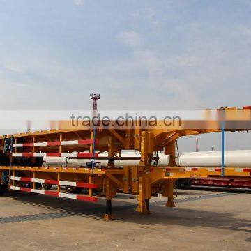 70 Ton 3 Axle Low-bed Semi-trailer