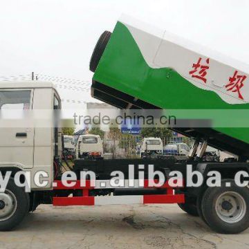 China sealed new garbage truck, small garbage truck, garbage trucks 4 ton