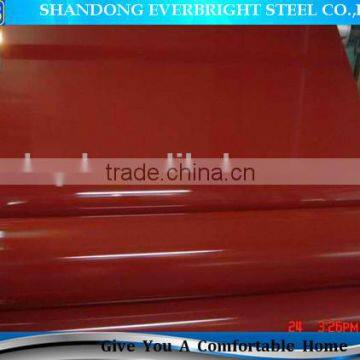 Top quality Color coated steel plate/prepainted steel plate