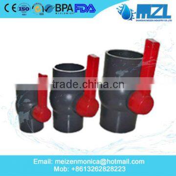 Factory price pvc upvc ball valve ASTM BS DIN standard