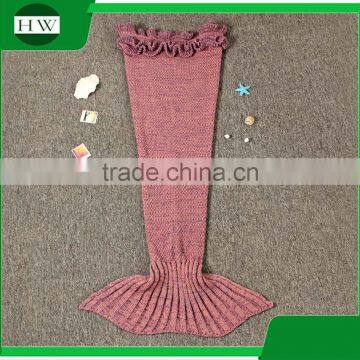 Amazon Wholesale Handmade Baby Kids Children Adults Knit Pattern Mermaid Tail Sleeping Bags photo-3