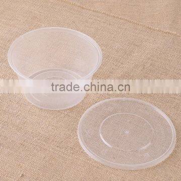 Round Plastic PP Food Containers With Clear Lid photo-5