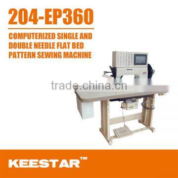 Keestar 204-EP360 digitally flat bed heavy duty computer sewing machine