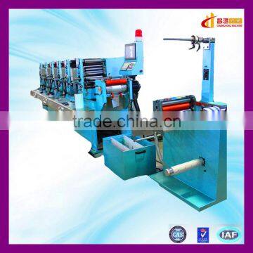 CH-280 Multiple Color Intermittent Letterpress Machine to Print Roll Stickers photo-4