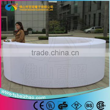 Waterproof plastic coffee table Lighting Color change led table