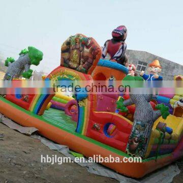 Jinlong 1100d Pvc Inflatable Tarpaulin Inflatable Toy Material Waterproof and Fireproof Tarpaulin photo-5