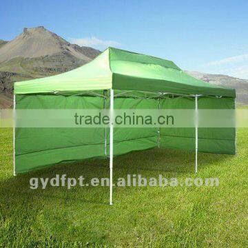 3x6m, easy set up folding gazebo, with full set of sidewalls