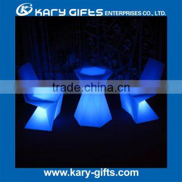 Glowing Bar Led Stool Table for Beauty Salon DMX Event Furniture photo-3