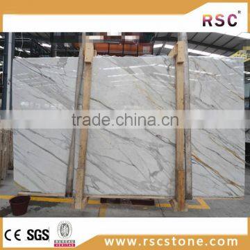 Calcutta gold marble slab